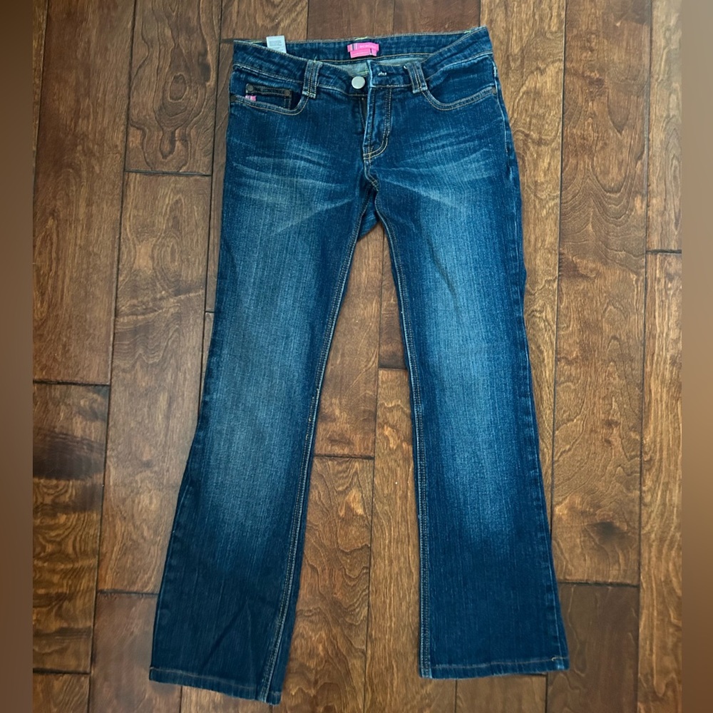BCBG low rise bootcut jeans